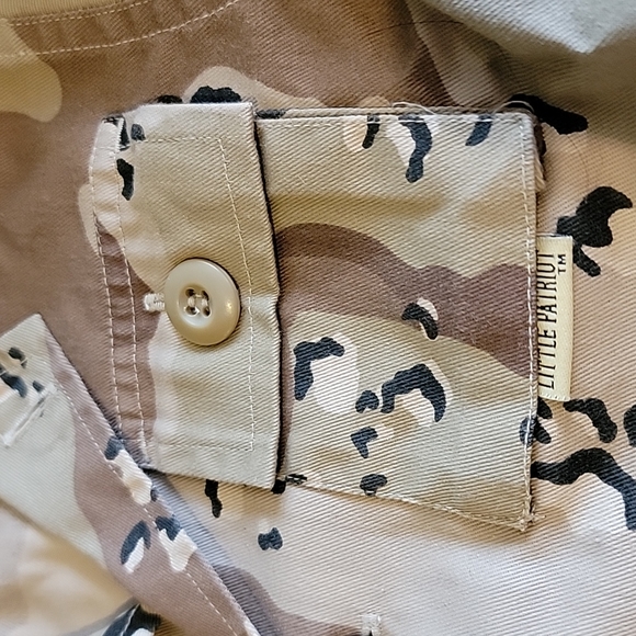 🇺🇸 Little Patriot Jacket Sz 4 T Military - Picture 4 of 7